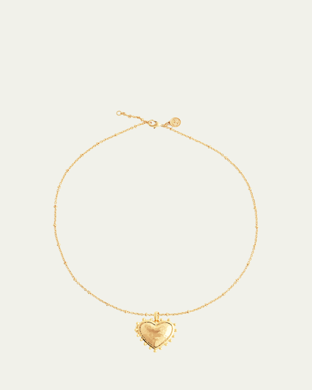 Heart Large Locket Necklace